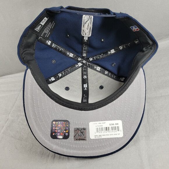 OKC Thunder New Era 9Fifty Snapback Cap Hat Finals Oklahoma City Patches NEW - Picture 6 of 11